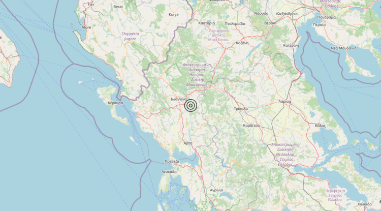 Terremoto Greece – Magnitudo 3.4
