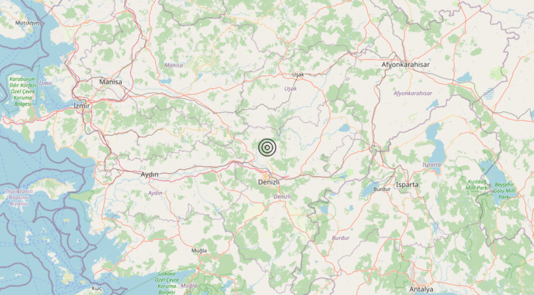 Terremoto Turkey – Magnitudo 4.7