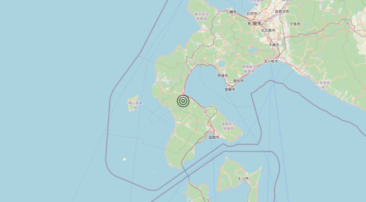 Terremoto Japan [Land] – Magnitudo 5.9