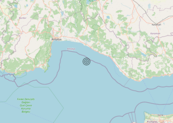 Terremoto Turkey [Sea] – Magnitudo 4.6