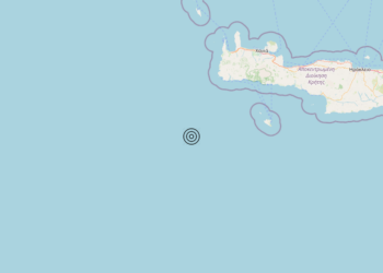 Terremoto Crete, Greece [Sea: Greece] – Magnitudo 4.9