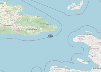 Terremoto Cuba region [Sea: Cuba] – Magnitudo 5.9