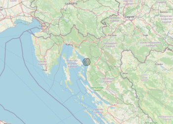 Terremoto Costa Croata Settentrionale (CROAZIA) – Magnitudo 3.0