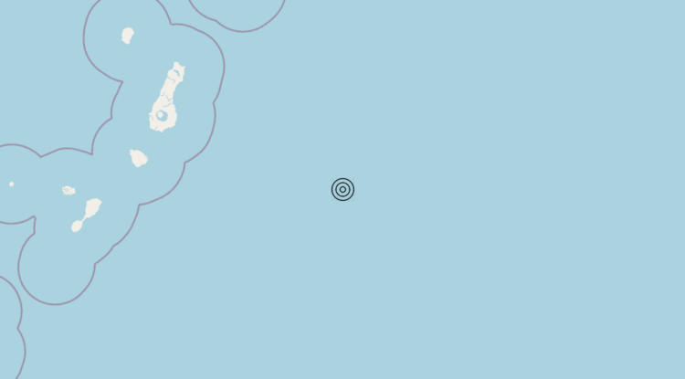 Terremoto East of Kuril Islands, Russia [Sea: Russia] – Magnitudo 5.8