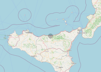 Terremoto 4 km S Pettineo (ME) – Magnitudo 3.7
