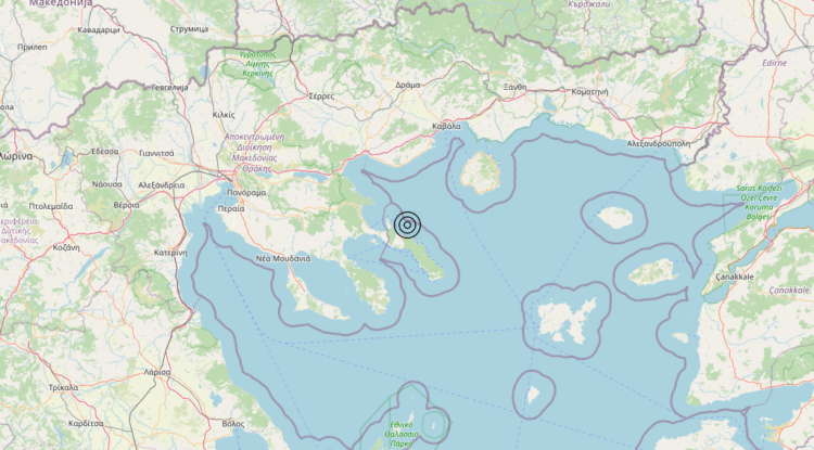 Terremoto Greece [Land] – Magnitudo 5.0