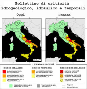 Bollettino di allerta meteo del 01/04/2026