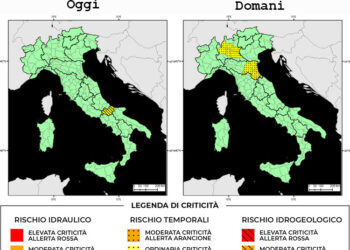 Bollettino di allerta meteo del 18/04/2026