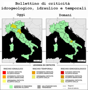 Bollettino di allerta meteo del 19/04/2026