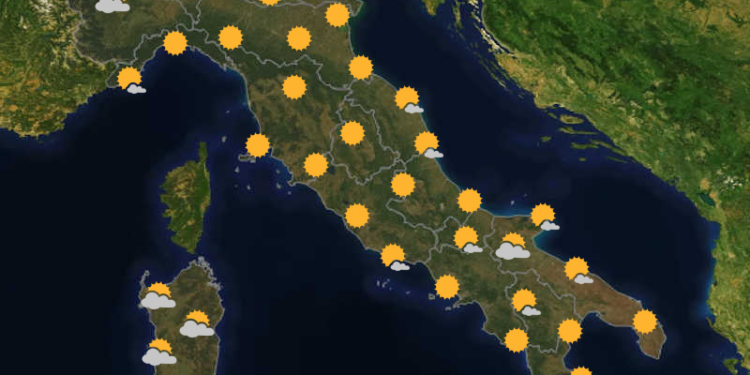 Il Meteo in Italia per Venerdì 1 Maggio 2026 Il Meteo in Italia per Venerdì 1 Maggio 2026