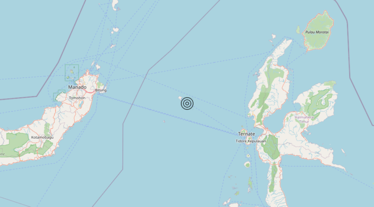 Terremoto Indonesia [Sea] – Magnitudo 6.1