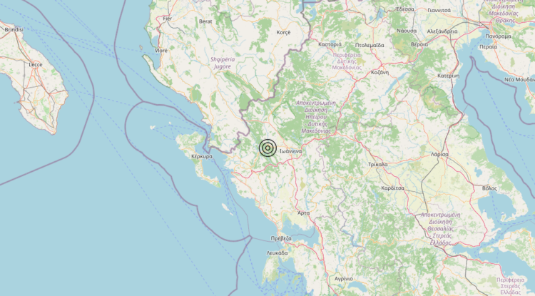 Terremoto Greece [Land] – Magnitudo 4.2