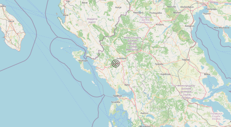 Terremoto Greece [Land] – Magnitudo 4.4