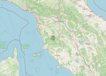Terremoto 4 km E Castelnuovo di Val di Cecina (PI) – Magnitudo 3.0