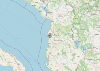Terremoto Costa Albanese settentrionale (ALBANIA) – Magnitudo 3.0