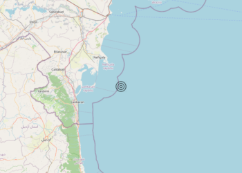 Terremoto Azerbaijan [Sea] – Magnitudo 5.9