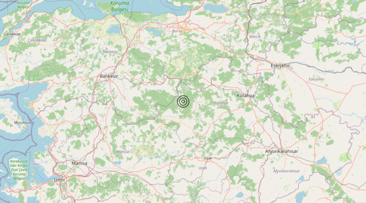 Terremoto Turkey – Magnitudo 4.6
