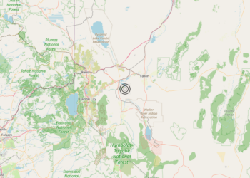 Terremoto Nevada, United States [Land: United States] – Magnitudo 5.8
