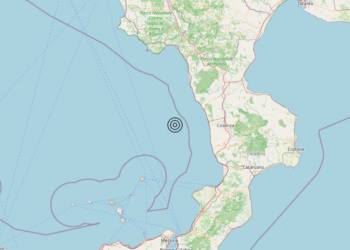 Terremoto Tirreno Meridionale [Mare] – Magnitudo 3.5