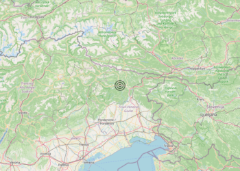 Terremoto 5 km SE Preone (UD) – Magnitudo 3.0