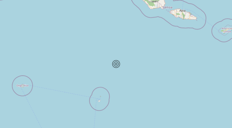 Terremoto Tonga Islands [Sea: Tonga] – Magnitudo 6.3