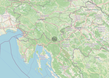 Terremoto Confine Slovenia-Croazia (SLOVENIA, CROAZIA) – Magnitudo 3.6