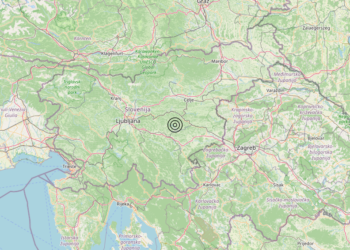 Terremoto Slovenia (SLOVENIA) – Magnitudo 3.8