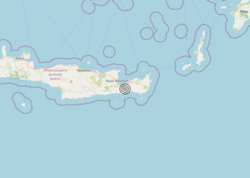 Terremoto Crete, Greece [Sea: Greece] – Magnitudo 5.8
