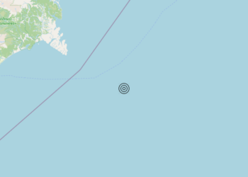 Terremoto Off east coast of Kamchatka Peninsula, Russia [Sea: Russia] – Magnitudo 5.5