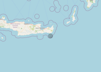 Terremoto Crete, Greece [Sea: Greece] – Magnitudo 4.6