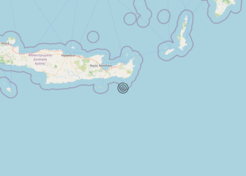 Terremoto Crete, Greece [Sea: Greece] – Magnitudo 4.5