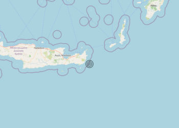 Terremoto Crete, Greece [Sea: Greece] – Magnitudo 4.6