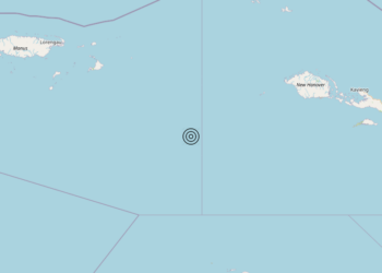 Terremoto Papua New Guinea [Sea] – Magnitudo 5.7