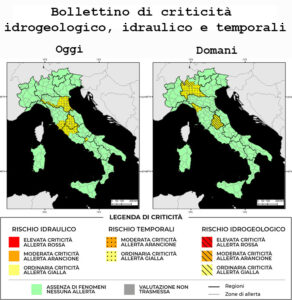Bollettino di allerta meteo del 10/05/2026