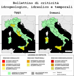 Bollettino di allerta meteo del 29/05/2026