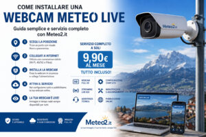 Come installare una webcam meteo live: guida completa per privati, aziende e comuni