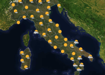 Il Meteo in Italia per Venerdì 22 Maggio 2026
