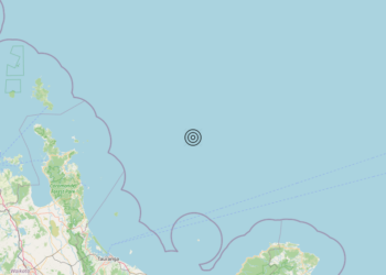 Terremoto Off east coast of North Island, New Zealand [Sea: New Zealand] – Magnitudo 6.1