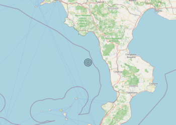 Terremoto Tirreno Meridionale [Mare] – Magnitudo 3.5