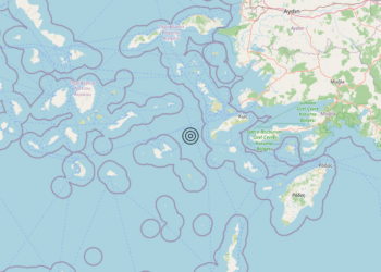 Terremoto Dodecanese Islands, Greece [Sea: Greece] – Magnitudo 4.7