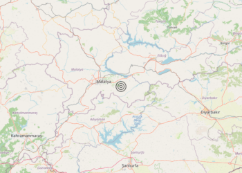 Terremoto Turkey – Magnitudo 5.7