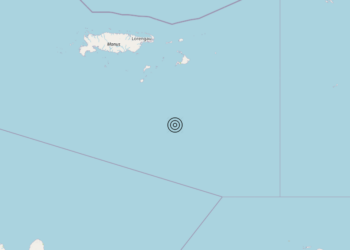 Terremoto Papua New Guinea [Sea] – Magnitudo 5.8