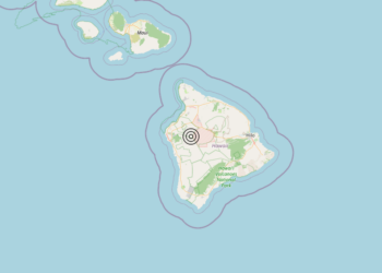 Terremoto Hawaiian Islands, United States [Land: United States] – Magnitudo 6.1
