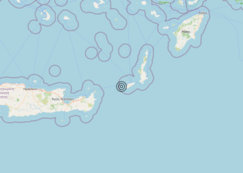 Terremoto Crete, Greece [Sea: Greece] – Magnitudo 4.6