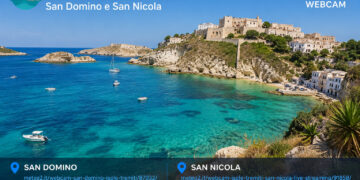 Webcam Isole Tremiti live: immagini in diretta da San Domino e San Nicola