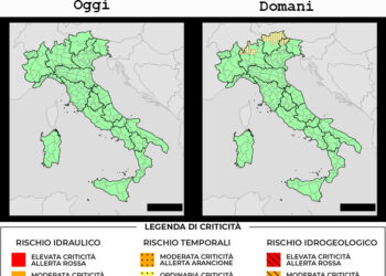 Bollettino di allerta meteo del 08/06/2026