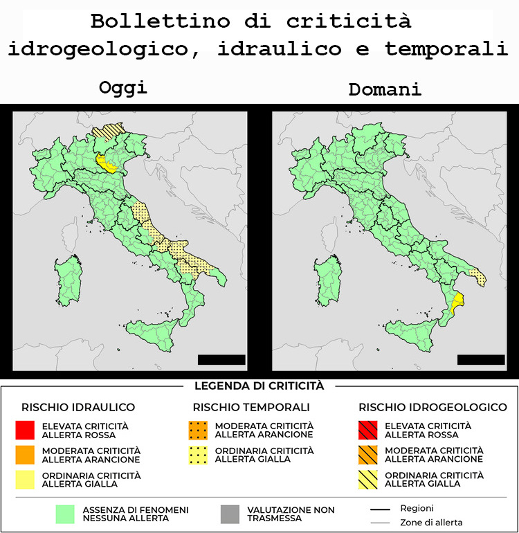 Bollettino di allerta meteo del 11/06/2026 Bollettino di allerta meteo del 11/06/2026