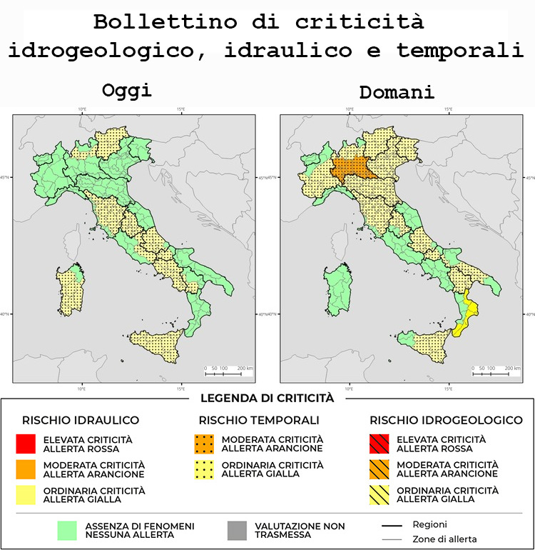 Bollettino di allerta meteo del 30/06/2026