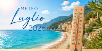 Meteo luglio 2026: estate rovente sull’Italia, caldo africano e rischio temporali violenti