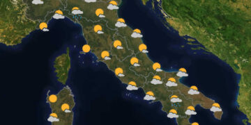 Il Meteo in Italia per Lunedì 8 Giugno 2026 Il Meteo in Italia per Lunedì 8 Giugno 2026